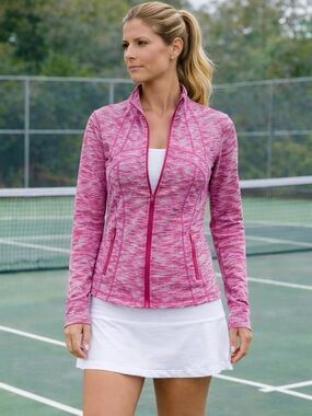 Lululemon Define Jacket Full Zip Brushed Pink Heather Size 10